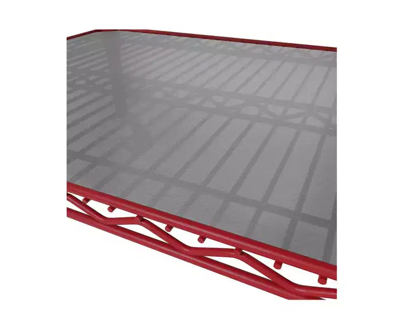 Étagère métallique à 6 niveaux certifiée NSF, 122 x 46 cm, avec roulettes