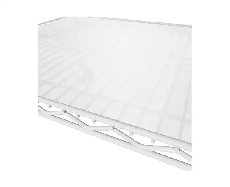 Étagère métallique à 6 niveaux certifiée NSF, 122 x 46 cm, avec roulettes