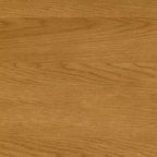 Table à manger carrée moderne industrielle 54 x 54 pouces avec plateau en placage de chêne et pieds en métal