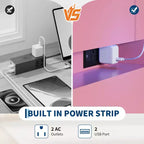 Commode à 6 tiroirs, pour placard, avec lumières LED flottantes et station de charge, armoire à tiroirs pour chambre à coucher, salon, 120 cm (rose)