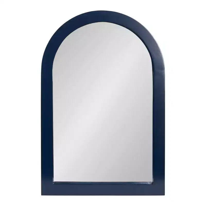 Armoire de toilette à miroir arqué avec fermeture magnétique et 3 étagères intérieures