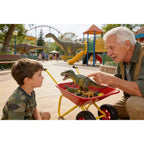 Brouette en métal pour enfants 15 kg Chariot de jardin pour enfants, Chariot utilitaire de jardin en acier robuste pour les feuilles, la terre, le sable, le jardinage extérieur