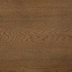 Console noire de 173 cm avec finition peinte, plateau en placage de bois d'acacia et cadre en bois massif