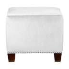 Bouton capitonné ottoman à clous carrés