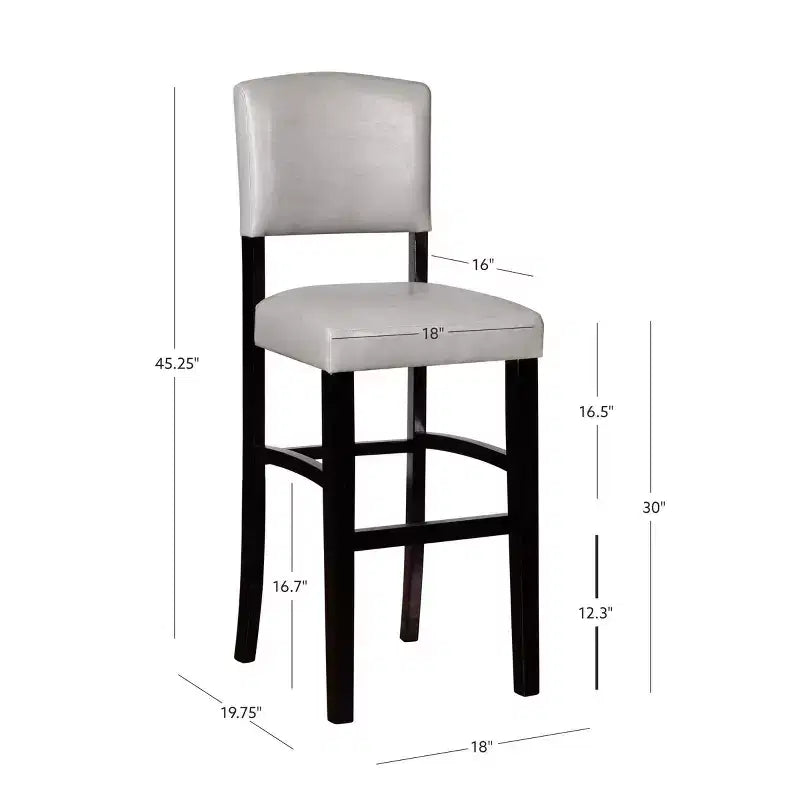 Tabouret de bar rembourré Morocco