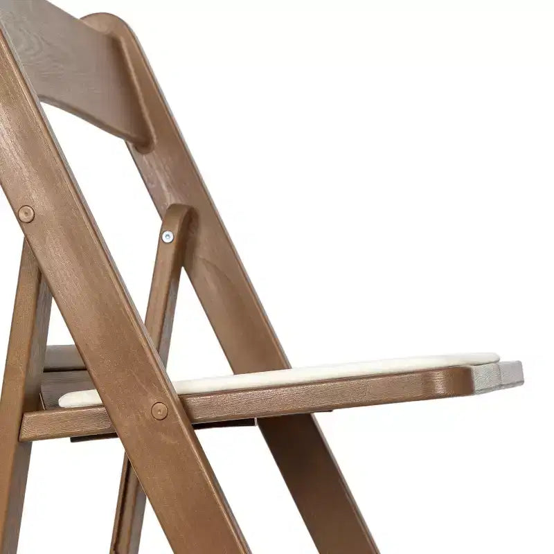 Lot de 2 chaises pliantes en résine, capacité de charge de 360 kg, chaises événementielles intérieures/extérieures