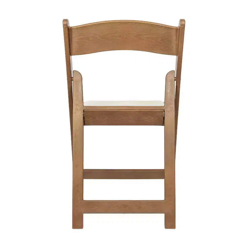 Lot de 2 chaises pliantes en résine, capacité de charge de 360 kg, chaises événementielles intérieures/extérieures