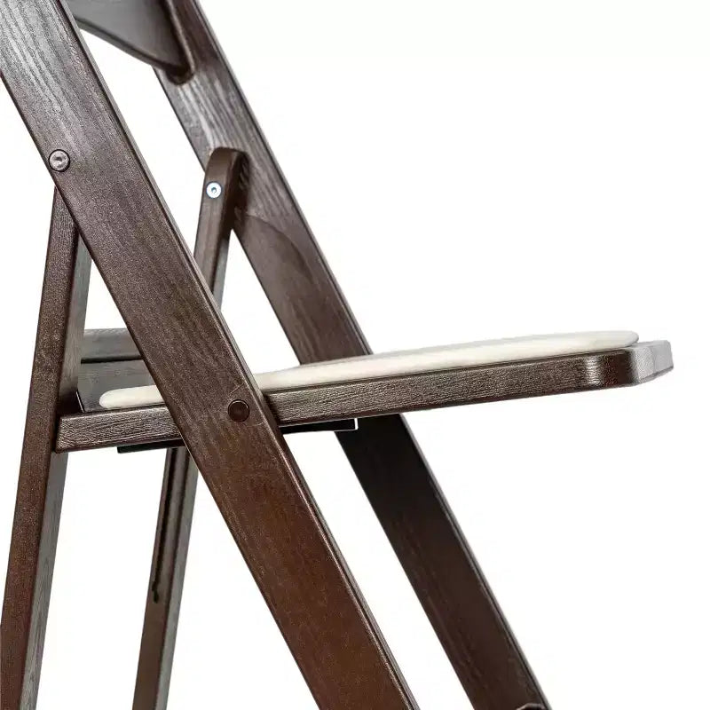 Lot de 2 chaises pliantes en résine, capacité de charge de 360 kg, chaises événementielles intérieures/extérieures
