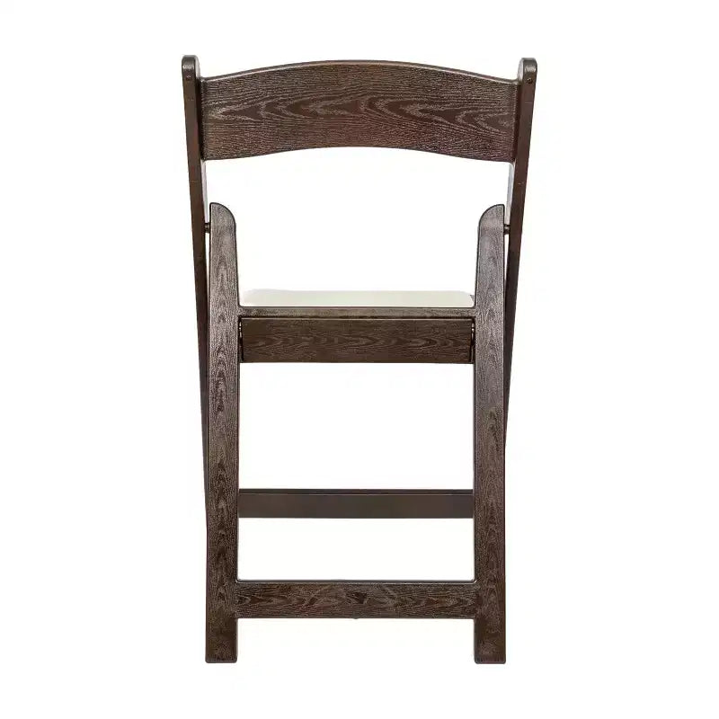Lot de 2 chaises pliantes en résine, capacité de charge de 360 kg, chaises événementielles intérieures/extérieures