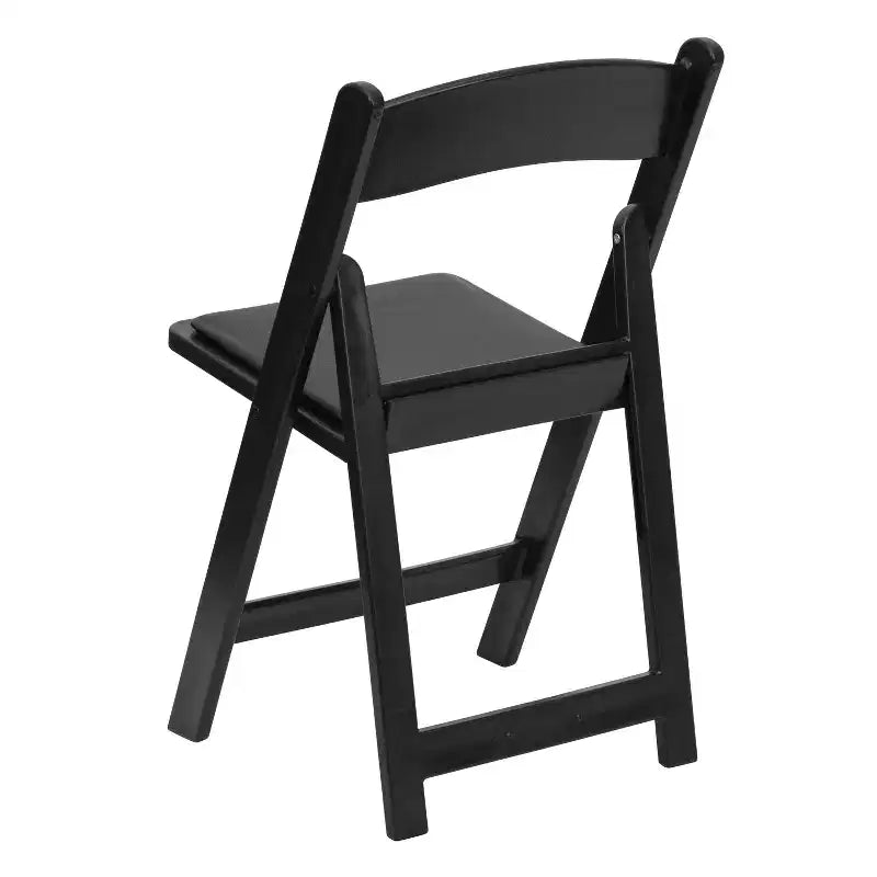Lot de 2 chaises pliantes en résine, capacité de charge de 360 kg, chaises événementielles intérieures/extérieures